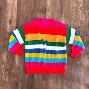 SHEIN Striped Chunky Sweater